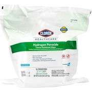 Clorox® Healthcare® Hydrogen Peroxide Disinfecting Wipes, 12 x 11, Pack Of 185