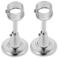thumbnail image 3 of Pawsdot Curtain Rod Ceiling Bracket, Silver, Sturdy Metal, Easy to Install, for Dramatic Drapes 2Pcs, 3 of 8