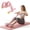 Pink, variant on Gentle Gains Exercise Band, Durable 6-Tubes Multifunction Pedal Resistance Bands with Handles, Natural Rubber Foot Pedal Resistance Bands, Waist, Arm, Leg Stretching Training