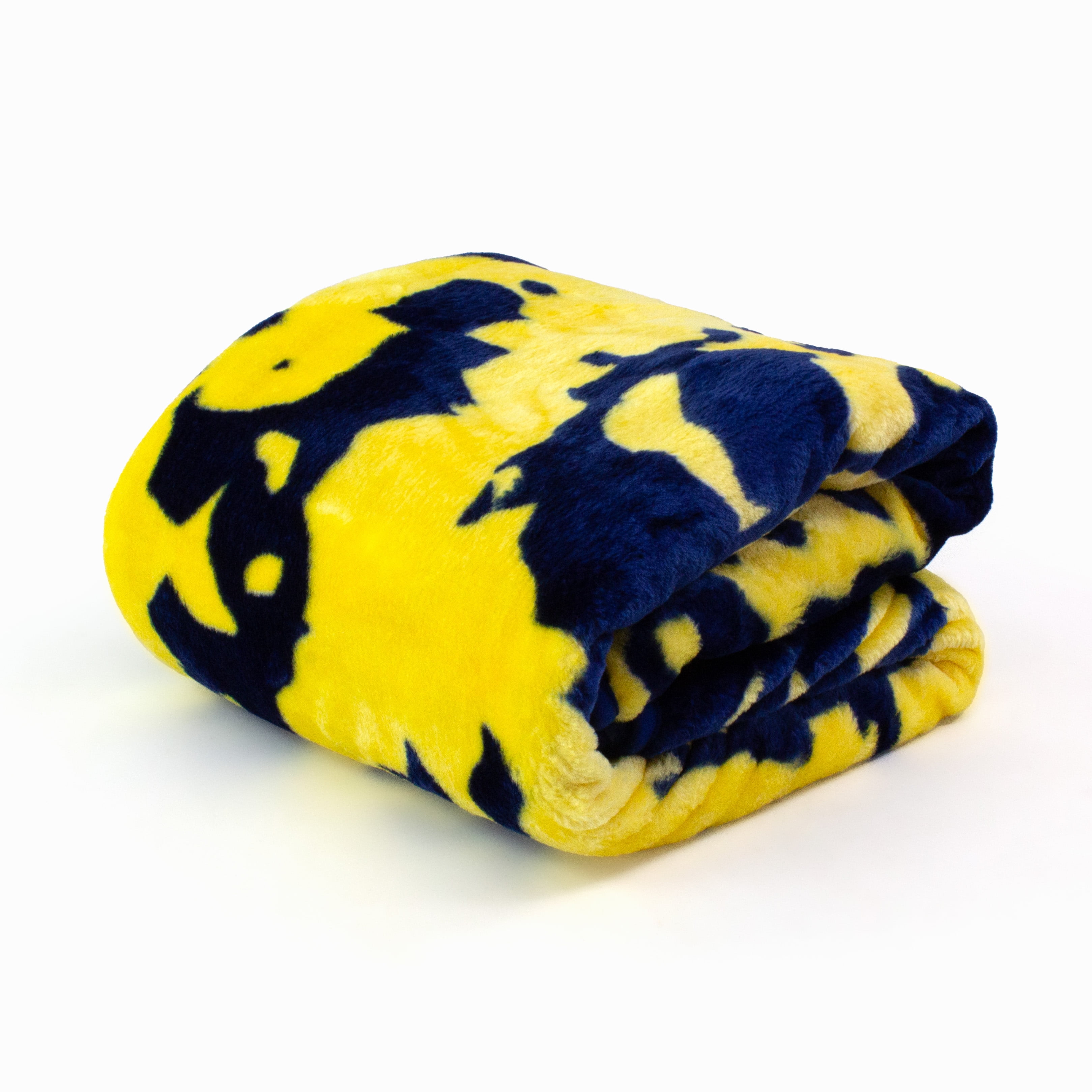 College Covers Michigan Wolverines Huge Raschel Throw Blanket, Bedspread, 86" x 63"