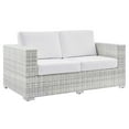 thumbnail image 6 of Modway Convene 4-Piece Outdoor Patio Set in Light Gray White, 6 of 10