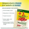 thumbnail image 4 of MegaFood Relax + Calm Magnesium Chews - Citrate & Malate - Strawberry - 15 Servings, 2Pack, 4 of 9