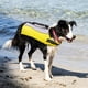 thumbnail image 1 of Chaleco salvavidas para Mascotas Yinane Flotación reflectante inflable con asa para playa piscina S, 1 of 8