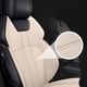 thumbnail image 4 of Fundas de asiento de coche para Jaguar XF XE F Pace XJ XK Type, accesorios de cuero personalizados e impermeables para automóviles, 4 of 5