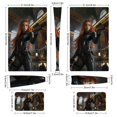 thumbnail image 3 of Skin Sticker for PS5 Slim Standard Disc Digital Edition Console and Controllers Decals for Playstation 5 (Female Agent,PS5 Disc Edition), 3 of 5