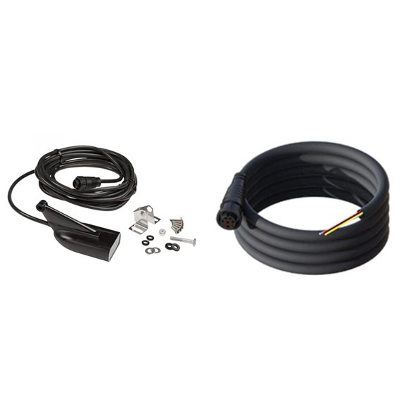 Paquete de transductor Simrad 000-12728-001, profundidad de 183 m