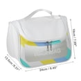 thumbnail image 2 of Ofertas Únicas 1 Pc Bolsa de Maquillaje Conveniente para Mujeres para Vacaciones, Camping, Viajes de Negocios Baño Blanca, 2 of 4