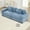 Blue, variant on 2-seater 92" Oversized Cloud Modular Sectional Couch,Corduroy Fabric Extra-Wide Armrests Throw Pillows Ergonomic Design High Resilience Cushion Easy Assembly for Living Rooms Bedrooms (Green)