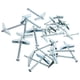 thumbnail image 3 of 24 PCS Tornillos de palanca de cabeza redondos y tuercas de ala perno de acero al carbono y tuerca de ala, 3 of 7