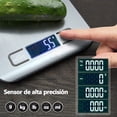 thumbnail image 3 of Báscula de Cocina Digital de Acero Inoxidable, Báscula de Cocina Impermeable para el Hogar con Pantalla LCD,Báscula de Gramos Multifuncional para Hornear Alimentos,10 /22lb(batería) Gafas de sol, 3 of 3