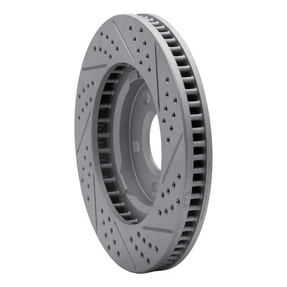 Dynamic Friction Company 830-45008L DFC Geoperformance Rotor - Drilled and Slotted