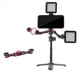 thumbnail image 5 of 2X Adaptador Giratorio de de Zapata FríA con Clip para TeléFono Soporte de Barra de ExtensióN de Zapata FríA Doble para TeléFono con CáMara Luz LED, 5 of 8