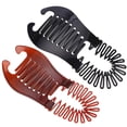 thumbnail image 3 of HLONK 6pcs Hair Comb and Clips Set for Styling, 3 of 6