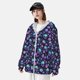 thumbnail image 3 of Balery purple Skull flower Sudadera ligera de manga larga con capucha y protección solar UPF 50+ para hombre y mujer, ideal para pesca y running-Small, 3 of 7