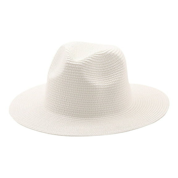 In Wide Brim Hats For Summer Sunshine Beach Trip Ivory And Brown