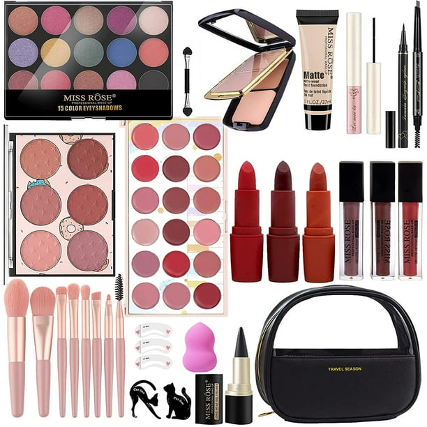 MISS ROSE All In One Makeup Kit,Makeup Kit for Women Full Kit,Multipurpose Women's Makeup Sets