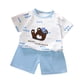 thumbnail image 1 of Odeerbi 3M-6Y Niños Trajes de Verano Estampado de Osos Camiseta de Algodón de Manga Corta Pantalones Cortos Conjunto de Dos Piezas Cintura Elástica, 1 of 5