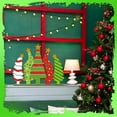 thumbnail image 1 of Xihbxyly Letrero de Árbol de Navidad, Decoración Navideña de Madera, Colores Vibrantes, Artesanía de Madera Natural, Letrero de Escritorio Multiusos, Decoración para Fiestas Navideñas, Expositor para, 1 of 7