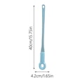 thumbnail image 3 of Toe Cleaning Brush with 15.7" Long Handle, Silicone Foot Scrubber & Exfoliating Anti-Itch Brush for Bath & Feet, No-Bend Long Reach Feet Cleaner for Seniors & Daily Living, 3 of 4