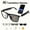 Sunglasses lens, variant on AI smart glasses, real-time translation (supporting 164 languages), voice over calling, music playback, AI assistant, suitable for Christmas/New Year gifts, preferred by business people