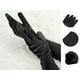 thumbnail image 2 of Guantes largos para mujer Allegra K de los años 20 Manoplas de dedo completo Negro brillante One Size, 2 of 5