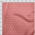 thumbnail image 3 of oneOone Polyester Lycra Fabric Floral Block Print Sewing Fabric BTY 56 Inch Wide, 3 of 4