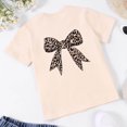 thumbnail image 3 of Boys Tshirts Cute Bowknot Graphic Print Short Sleeve Crewneck Top for Casual Wear Boys' Tops Tees Shirts 3 Years-4 Years, 3 of 3