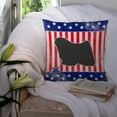 thumbnail image 3 of Caroline's Treasures BB3363PW1414 USA Patriotic Puli Fabric Decorative Pillow , 14Hx14W, multicolor, 3 of 4