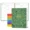 Green, variant on Blank Recipe Book to Write in Your Own Recipes, Spiral Bound Journal 8.5x11, 140 Pages Hardcover Cookbook with Stickers, Black