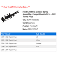 thumbnail image 2 of Front Left Strut and Coil Spring Assembly - Compatible with 2016 - 2021 Toyota Prius 2017 2018 2019 2020, 2 of 2