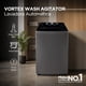 thumbnail image 5 of Lavadora Carga Superior Midea 22Kg Vortex Wash Agitador Gris, 5 of 8