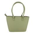thumbnail image 2 of Alyssa  Synthetic Leather Sleek Tote Handbag (Women), 2 of 3