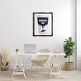 thumbnail image 2 of Stupell Industries Roswell NM UFO Coffee Cup Travel & Places Painting Black Floater Framed Art Print Wall Art, 2 of 6