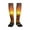 2 Black-2, variant on Cartoon Swimming Yellow Duck Compression Socks for Women and Men 20-30mmHg-Circulation Support Socks Knee High Nurse Pregnant Running Medical and Travel Athletic