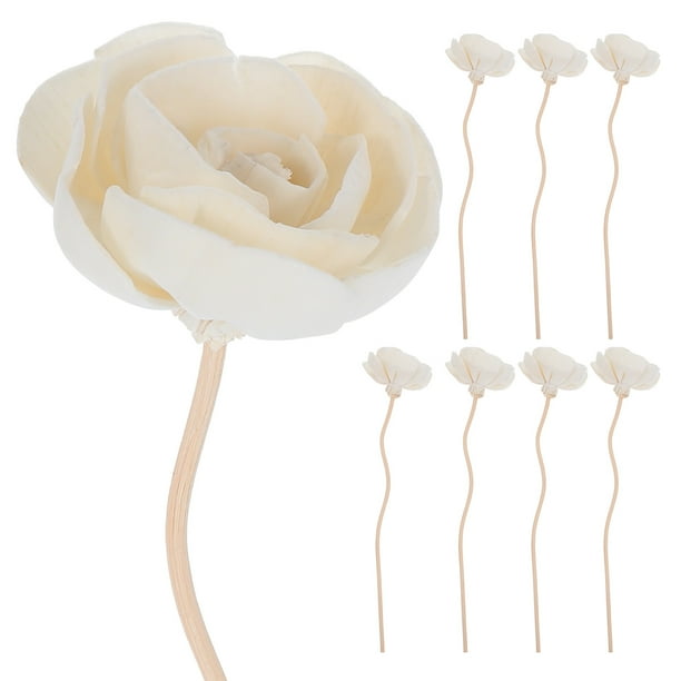 8pcs Rattan Flor Sticks Natural Fragrance Reed Diffuser Aroma Oil Difusor