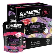 Slammers Organic Snack, Pomegranate Grape, 3.5 oz, 4 Pack