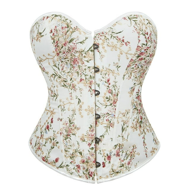 Fajas moldeadoras de cintura para mujer, estilo gótico, con parches y perspectiva sólida