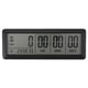 thumbnail image 1 of Big Digital Countdown Days Clock - 999 Days Count Down Clock for Graduation Lab Kitchen (Black), 1 of 5