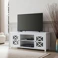 thumbnail image 3 of Evelyn&Zoe Colton Rectangular TV Stand for TV's up to 65", White, 3 of 9