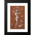 thumbnail image 2 of Niklaus Manuel 13x18 Black Modern Framed Museum Art Print Titled - The Flute Player (1514-15), 2 of 5