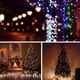 thumbnail image 5 of Guirnalda de luces navideñas de 108 pies, 300 luces LED para interiores con enchufe, 8 modos de luces, impermeables, para interiores y exteriores, para Navidad, fiestas, árboles (multicolor), 5 of 5