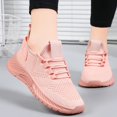 thumbnail image 5 of AUDeals Women’s Hands Free Low Top Sneakers Ultra Light Breathable Non Slip Running Shoes Slip On Casual Tennis Sneakers (Pink, 8.5), 5 of 9