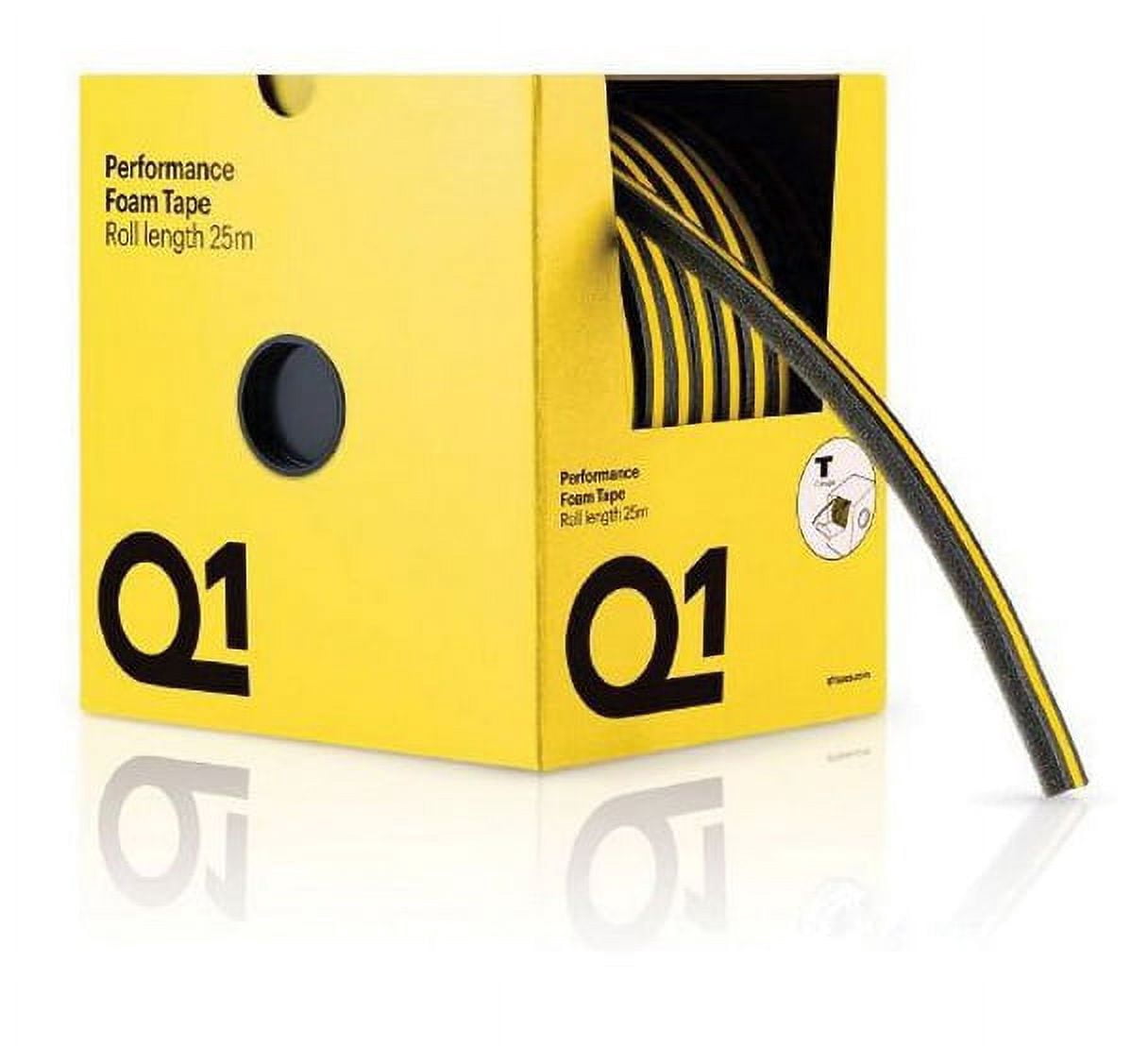 PPM Q1 Products SE02 Performance Foam Masking Tape, 25 m L x 11 mm W x 10 mm THK