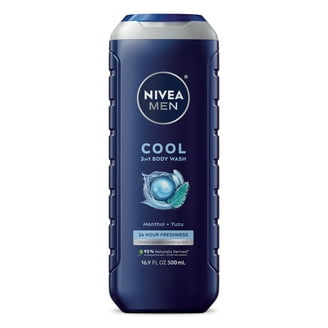 NIVEA MEN 3-in-1 Shower, Shave & Shampoo Body Wash with Avocado
