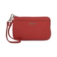 thumbnail image 1 of Calvin Klein Leather Wristlet Clutch Wallet, 1 of 2