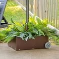 thumbnail image 3 of Sunnydaze 100 lb Bronze Square Powder-Coated Steel Market Umbrella Base, 3 of 15