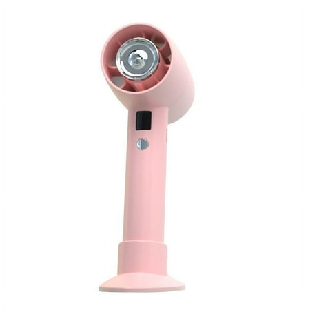 

Hiroekza Fan Clearance!Leafless Mini Fan Creative Handheld Portable USB Charging Gift Fan Handheld Fan