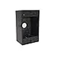 thumbnail image 3 of Sealproof 1-Gang 3 1/2-Inch Holes Weatherproof Rectangular Exterior Electrical Outlet Box with 3 Outlet Holes, Three 1/2" Holes, Single Gang, UL Listed, Bronze, 3 of 3