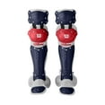thumbnail image 6 of Wilson C200 Youth Baseball Catcher's Gear Kit - Navy/Scarlet (Ages 7-12), 6 of 7