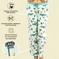 thumbnail image 6 of LazyOne Pajamas for Women, Cute Pajama Pants and Top Separates, Lake It Easy, Small, 6 of 7